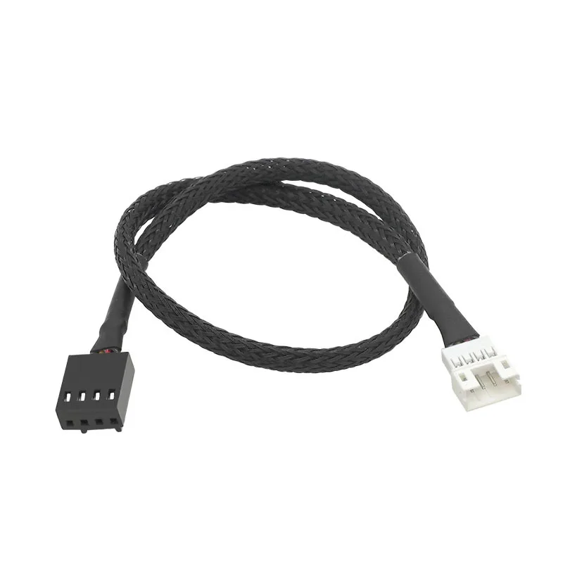 Motherboard 1 To 1 or 2 4Pin CPU Fan To PH 4pin GPU Cable Graphics PWM Cooking Fan Adapter Cable 30cm