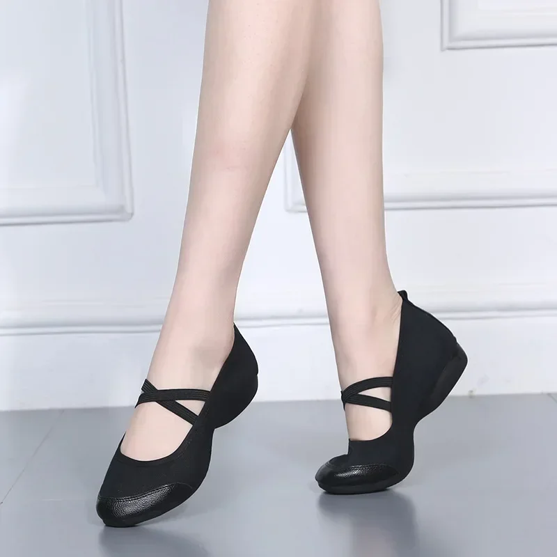 Chaussures de danse Jazz pour femmes, baskets de Sport, de gymnastique, de Fitness, pour adultes et femmes, chaussures de danse modernes