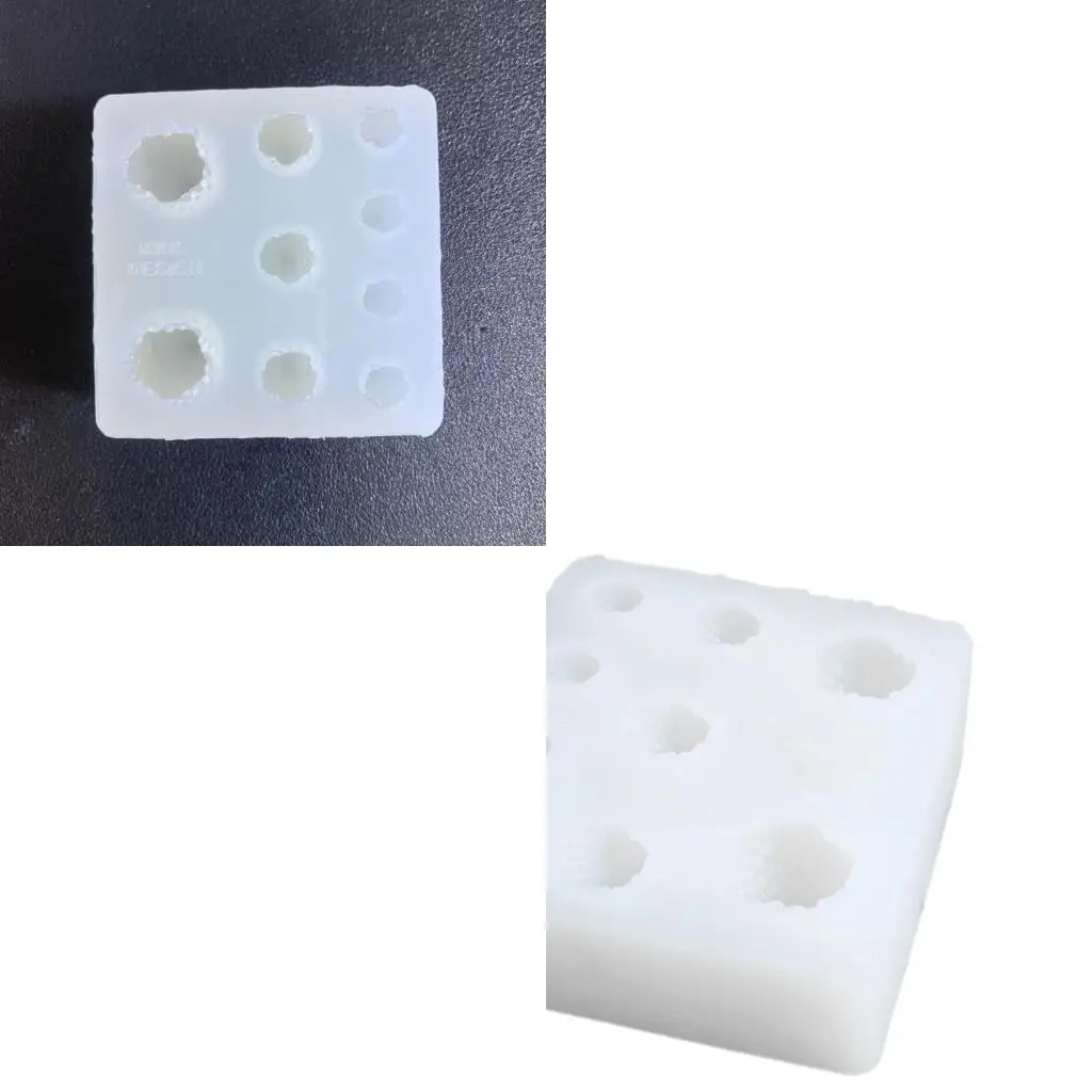 Cream Parts Silicone Mold Epoxy Resin Casting Mold Pendant Jewelry