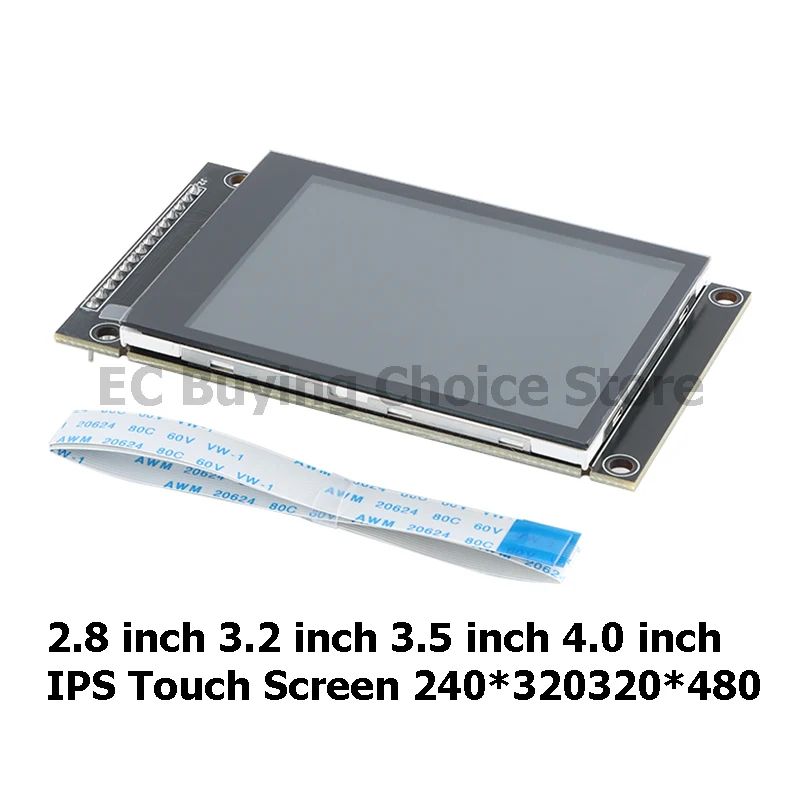 SPI Serial Port Touch Screen Display Module 2.8 3.2 3.5 4.0 4 Inch IPS TFT LCD Capacitive 240x320 320x480 ILI9341 ST7796