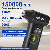 Car Accessories Cleaning Blower Tools Violent Hair Dryer 2025 New Turbo Jet Fan M9 Blowing Snow Electric Air Duster 150000RPM