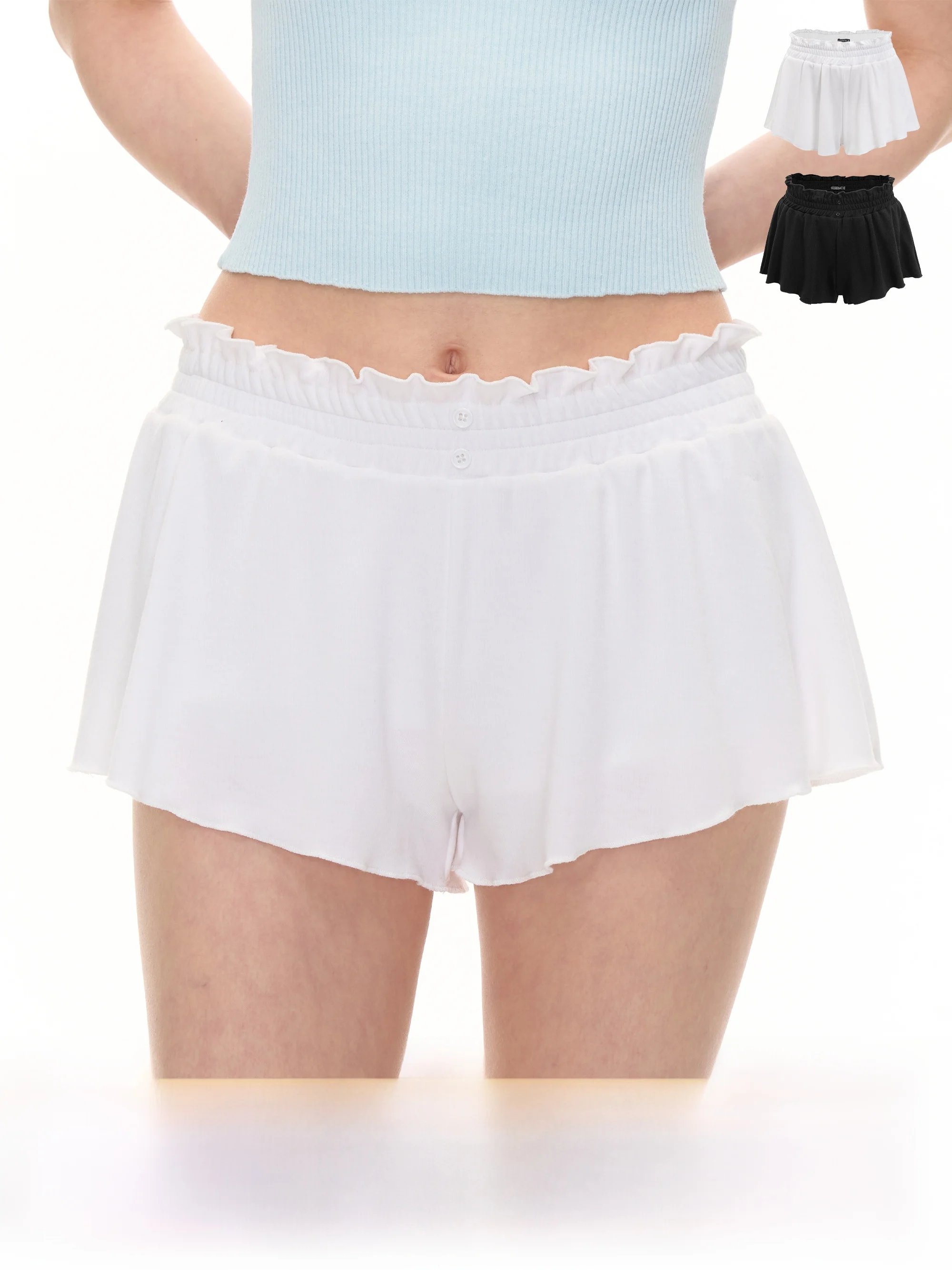 

Ariseism American Retro Women's orts Summer New Sle Hot Pants Slim Fit Street Sle Low Waist Elastic Waisand Casual Pants