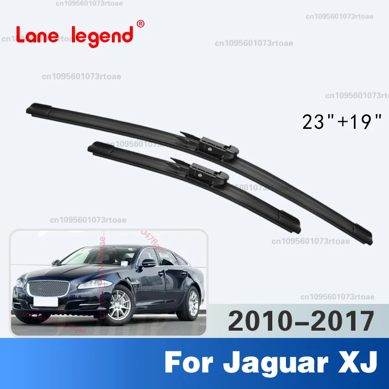 

Front Windshield Wiper Blades Windscreen Wipers 23"+19" Car Accessories For Jaguar XJ 2010-2017 2011 2012 2013 2014 2015 2pcs