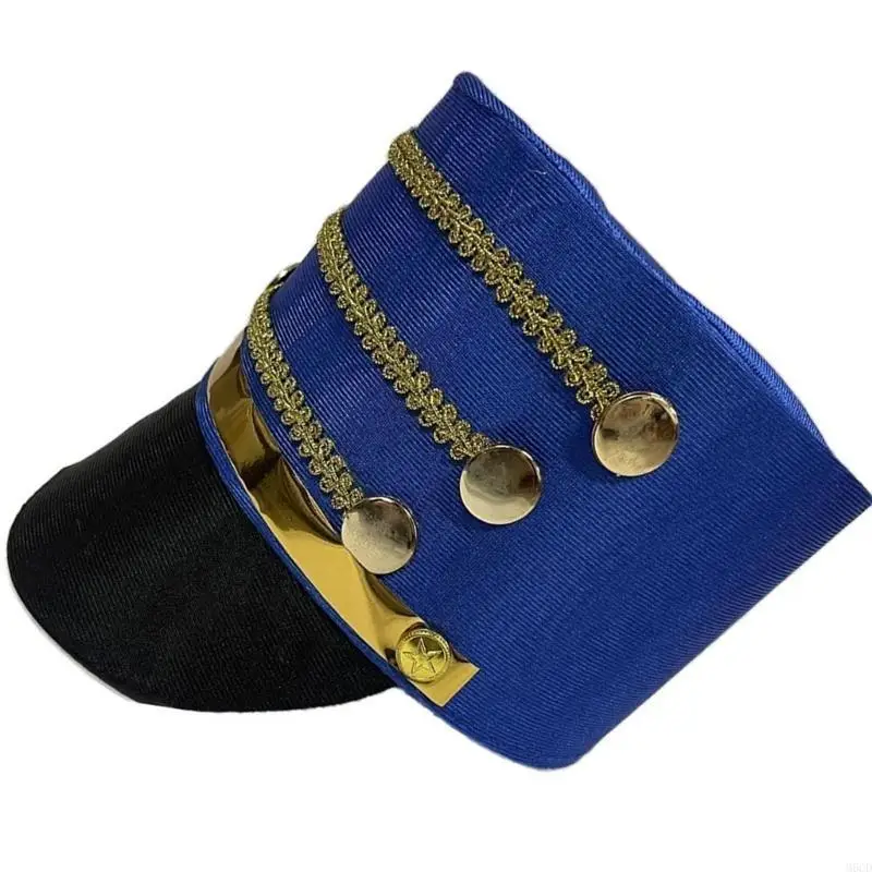 M6CD Stylowy kapelusz Dziadek do orzechów Wysoki kapelusz Odporny na pot Kapelusz wiatroszczelny Kapelusz ochronny Casualowy dla