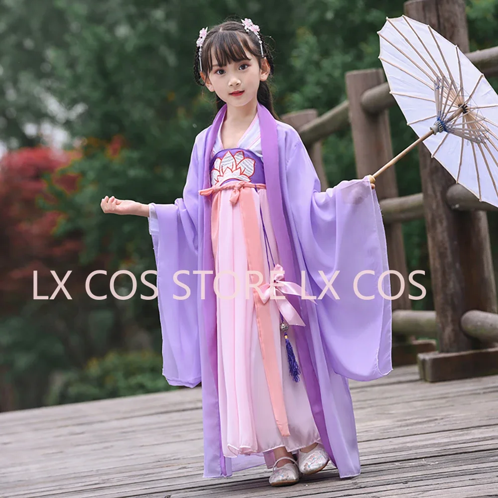 Anime Mo Dao Zu Shi Cosplay Costume Dao Mo To Shi Jiang YanLi Cosplay Traditioanl Chinese Hanfu Kids Dress Cute Beautiful Fairy