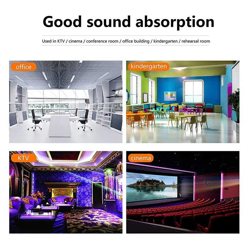 

24 Pcs Acoustic Foam Panels Fireproof Soundproofing Treatment Wall Panel,Noise Cancelling Foam For Recording,Offices,Etc