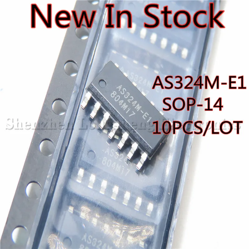 10PCS/LOT AS324MTR-E1 AS324M-E1 AS324MTR-G1 AS324M-G1-E1 SOP-14 SMD LCD high voltage board chip  New In Stock