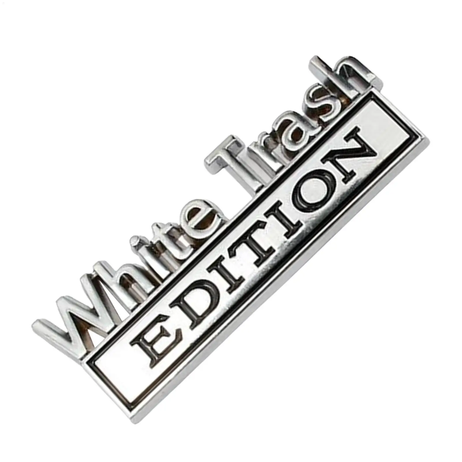Metal Car Decal 3D Edition Adhesive Stickers Waterproof Emblems For Vehicles For Golf Cart Vehicle Auto Truck Motorcycle Decor