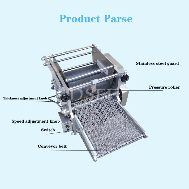 Multi Functional Commercial Price/Corn Tortilla Making Machine, Fully Automatic Barbecue And Roll Cake Machine