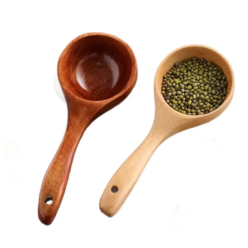 

Yjq big spoon, eat snail powder, wordy powder, drink soup, household wooden long handle ramen spoon, porridge spoon