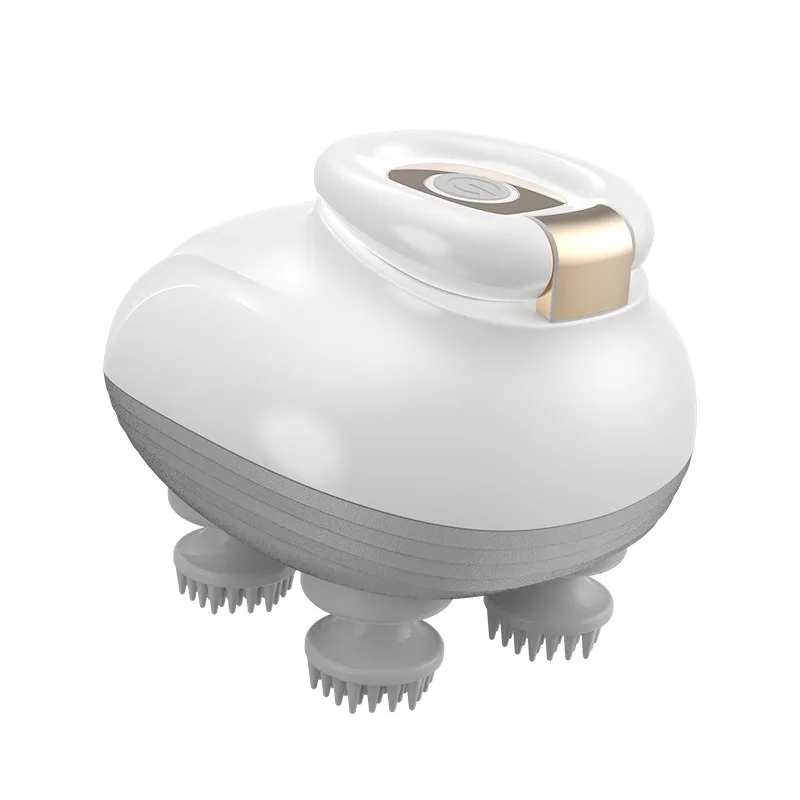 

Electric Cat Shaped Personal Stress Relief Head Massager Deep Tissue Relaxation for Shoulder Neck Scalp Pet Scratching