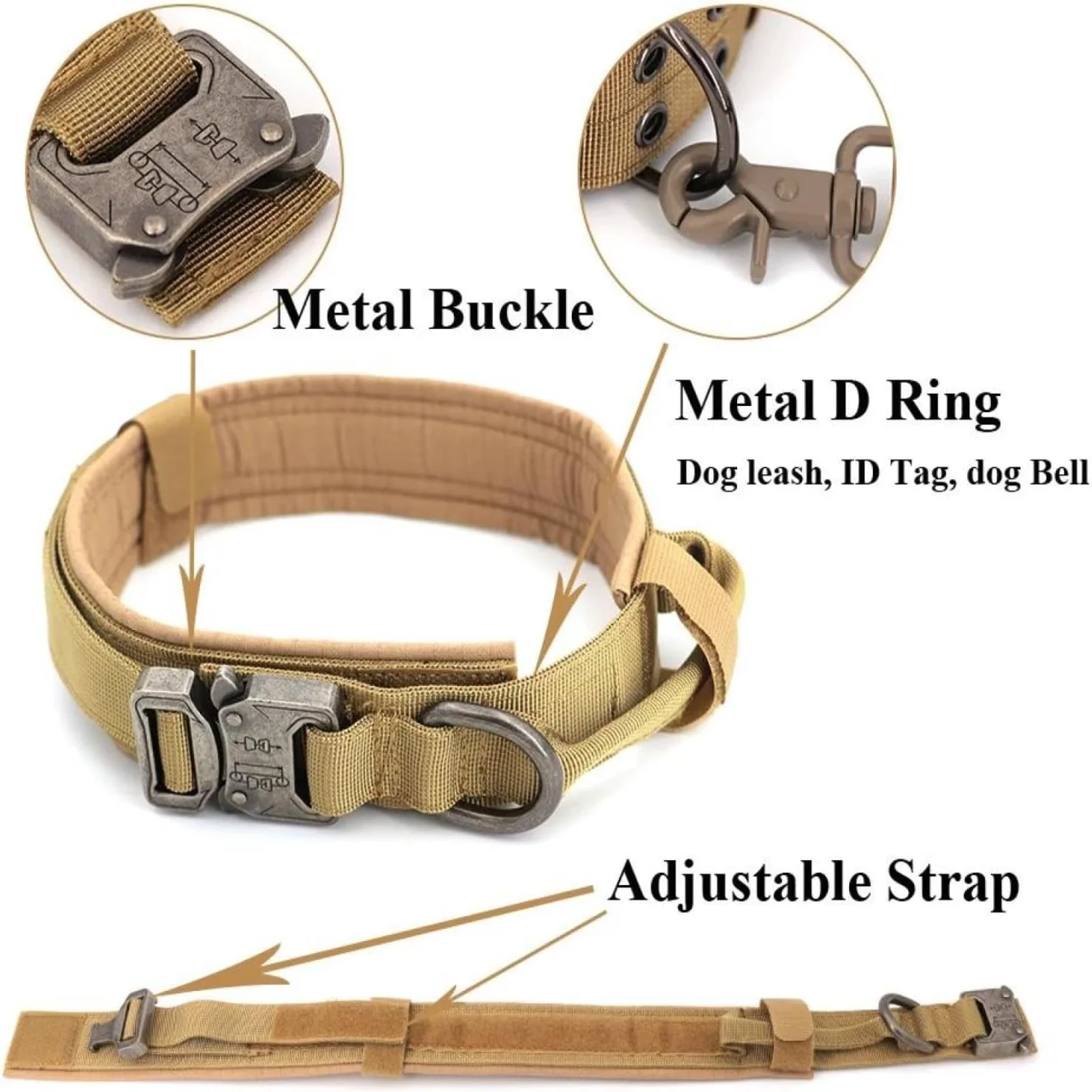 

Military Large Dog Harness Training Pet Vest for French Bulldog German Shepherd Malinois Tactical Harnesses For Dogs Accessories
