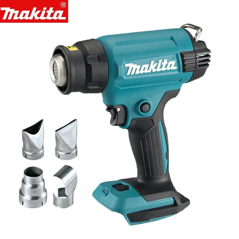 Makita DHG181 18V Heat Gun Cordless Temperature Control 150-550°C Portable Rechargeable Car Film Heat Shrink Tube Hot Air Gun