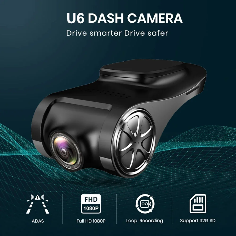 Car DVR 1080P Dash Cam For Cars DVD Android Radio Player ADAS LDWS Navigation Unit Auto Audio Voice Alarm Car Assecories