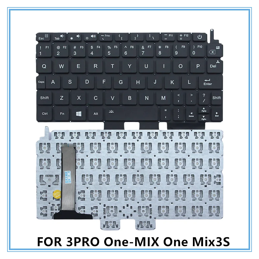 New Original Laptop Replacement US Standard Keyboard For 3PRO One-MIX One Mix3S M3-8100Y