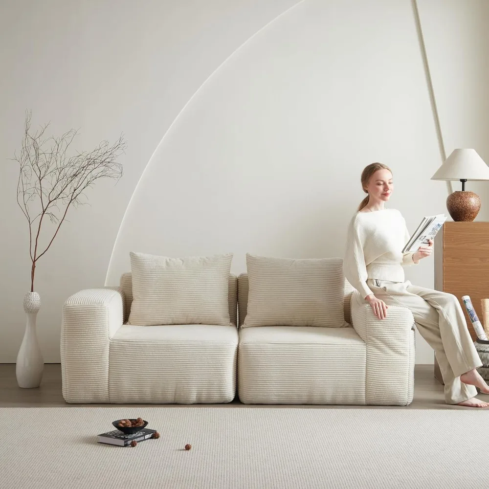 سرير أريكة حديث للنوم، أريكة مقطعية للمساحات الصغيرة، فوتون Loveseat، أريكة غرفة المعيشة، سرير أريكة قابل للتحويل، مريح C