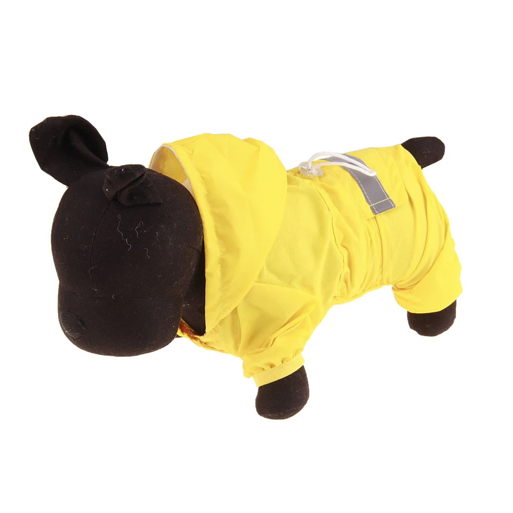 

Cute Dog Raincoat Dogs Pet Rainproof Jacket for Raincoats Small with Hood Medium Breeds