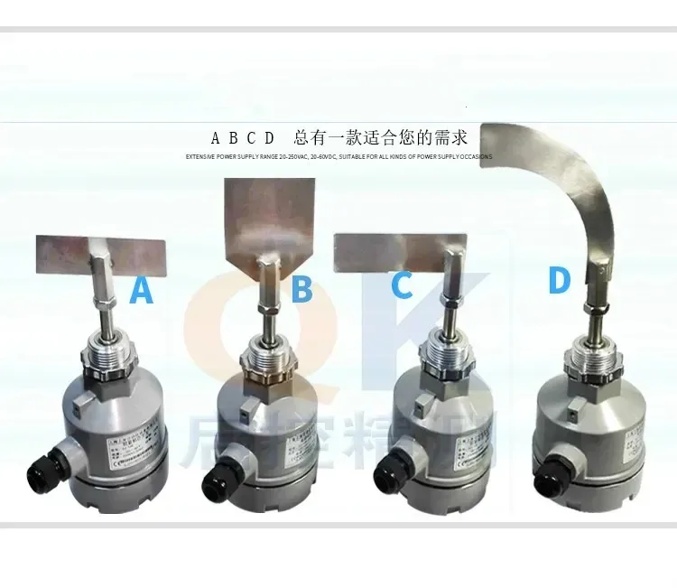 

The rotary material level switch, the lengthening rod object detector and the industrial limit sensor. Screw thread installation