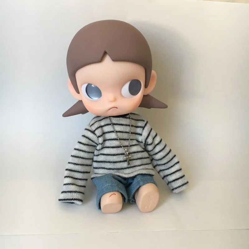 

Doll Outfit Compatible with Zsiga Gazi Jie Place of Longing Articulated Doll BJD Clothing Striped Autumn Winter Top Set