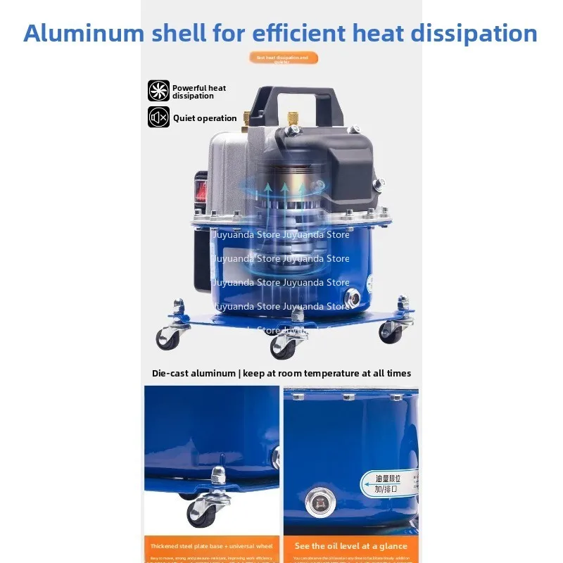 220W 240W 340W Car Air Conditioning Vacuum Pump, Refrigerator Maintenance,refrigerant Filling, Tire Inflation and Suction Pump