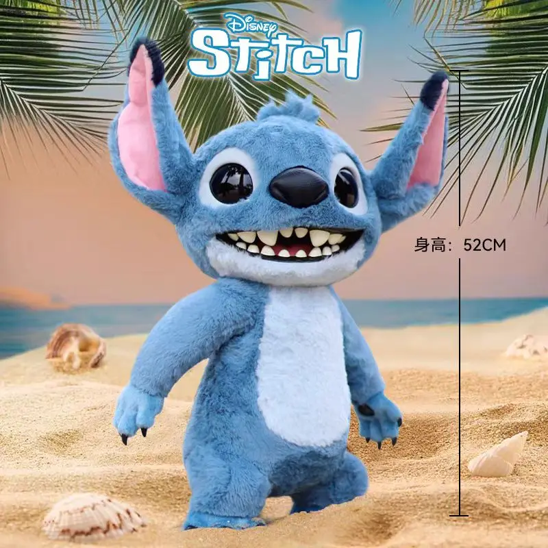 ตุ๊กตาดิสนีย์สติทช์ ตุ๊กตาอนิเมะน่ารัก ของเล่นตุ๊กตา 16/28/52 ซม. ของขวัญคริสต์มาส ของเล่นสะสม