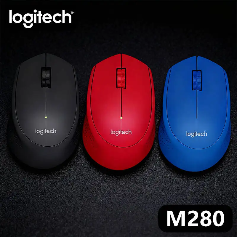 

Logitech M280 Mouse - Wireless, 2.4GHz Connection, Precision Tracking, Ergonomic, 12-Month Battery, Laptop/Desktop Use