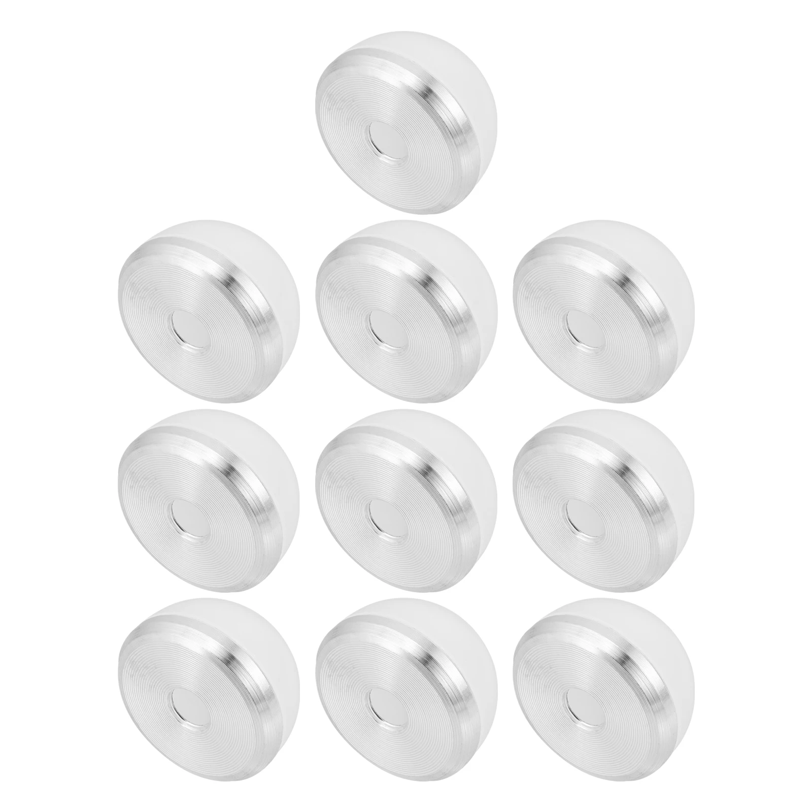 

10pcs Lamp Shade Cover for Vanity Mirror Globe Light Shade Replacement LED Bulb Aluminum Dome for Bedroom Bathroom Lighting