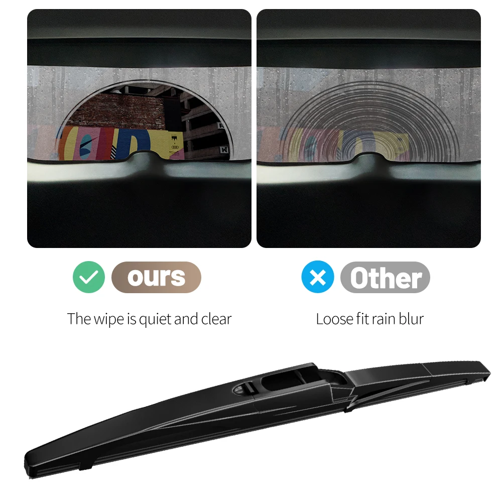 Per BMW X2 F39 2018-2023 2019 2020 2021 2022 Parabrezza posteriore Parabrezza Spazzole Tergicristalli posteriori Tergicristalli Accessori