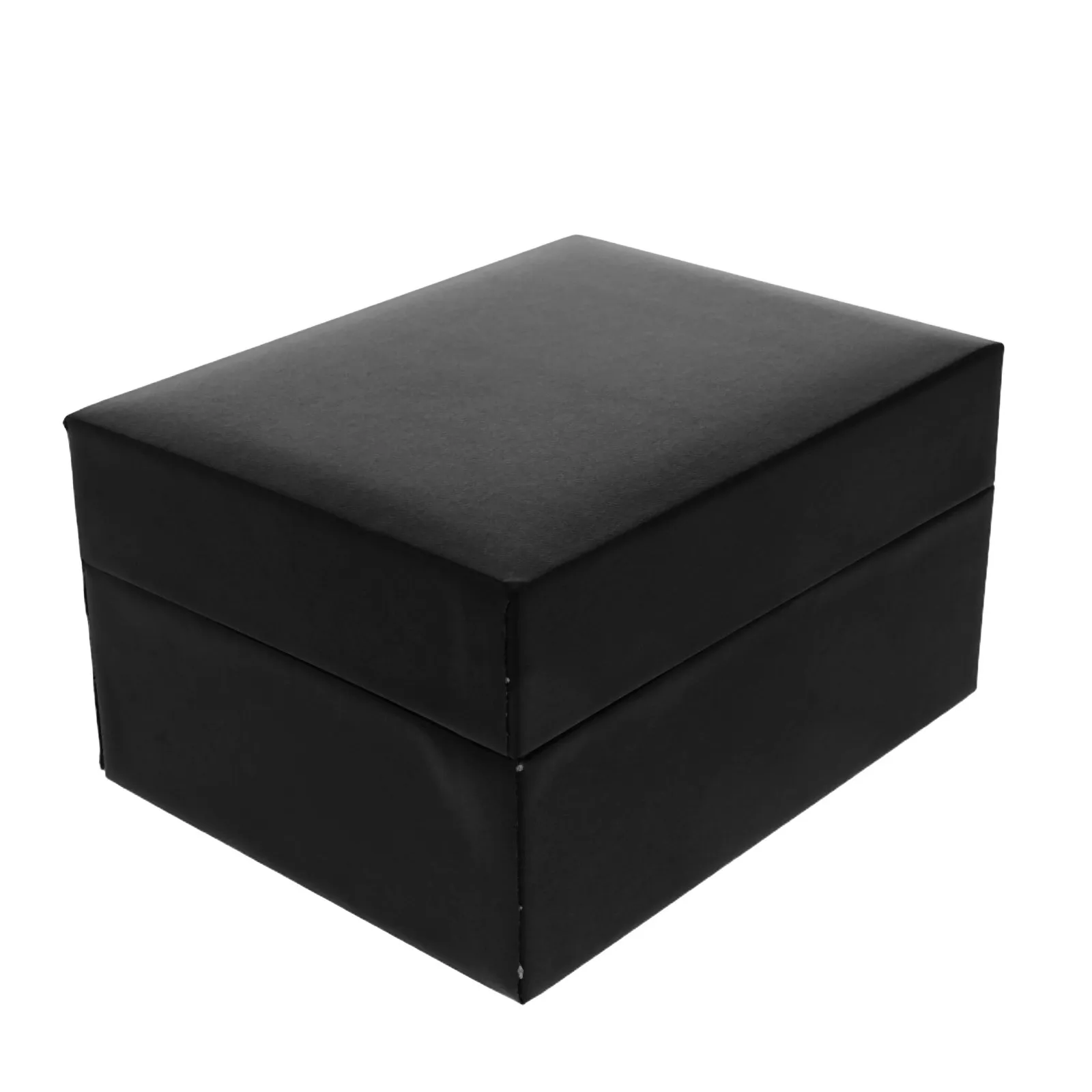 Single Slot Watch Case PU Material Lightweight Travel Watch Box Small Storage Solution for Watches Bracelets Jewelry Men