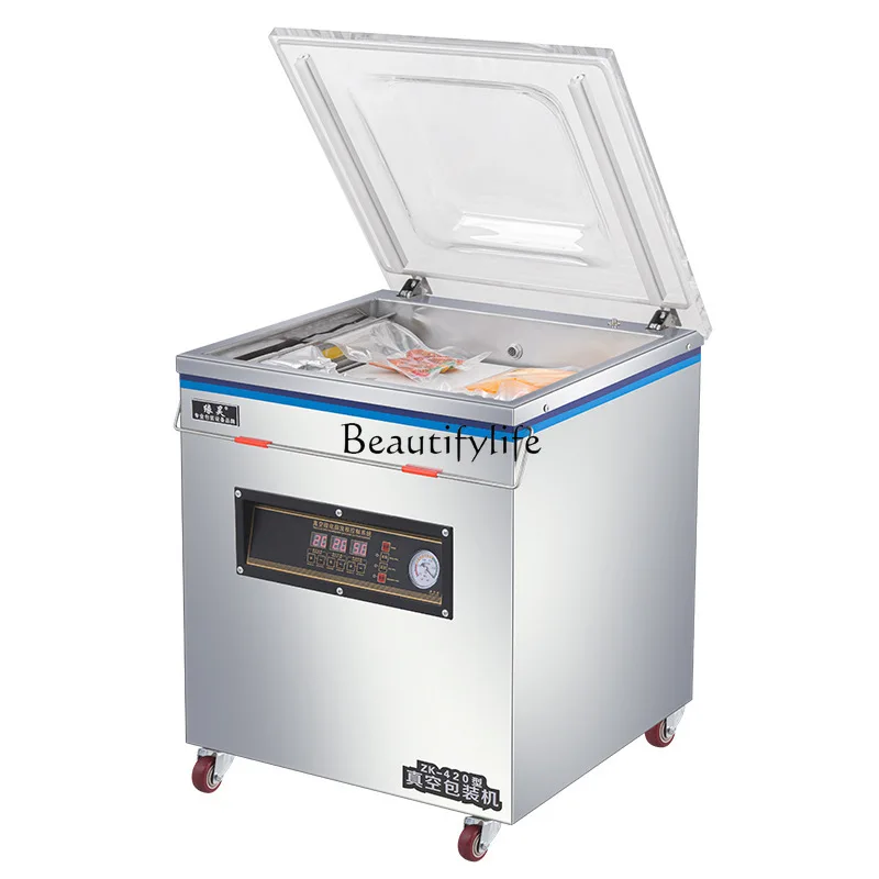 

Vacuum packaging machine Automatic large commercial wet and dry vacuum machine