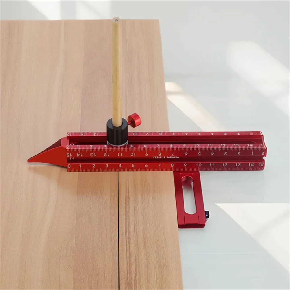 Woodworking Closing and Marking Ruler 4-in-1 Aluminum Alloy Contour Extractor Edge Corner Measuring Gauge Ceiling Level Ruler