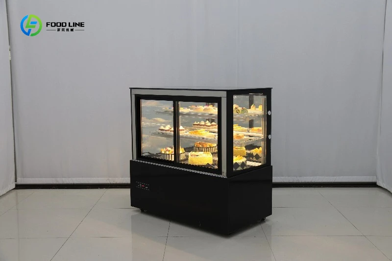 工場価格 美しいベーカリーディスプレイキャビネット ケーキディスプレイ冷蔵庫 ケーキショーケース 業務用冷蔵庫