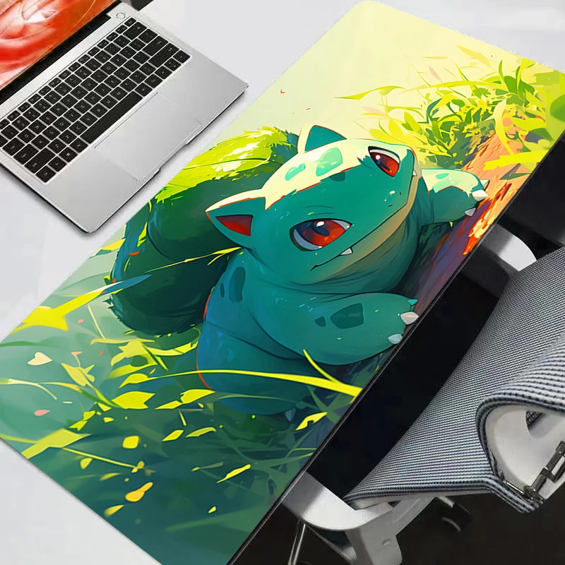 Pokemon Pikachu Gengar 90x40 Mouse Pad Gamer Large Computer Notebook Pc Mousepad Carpet rug Gaming Accessories Keyboard Desk Mat