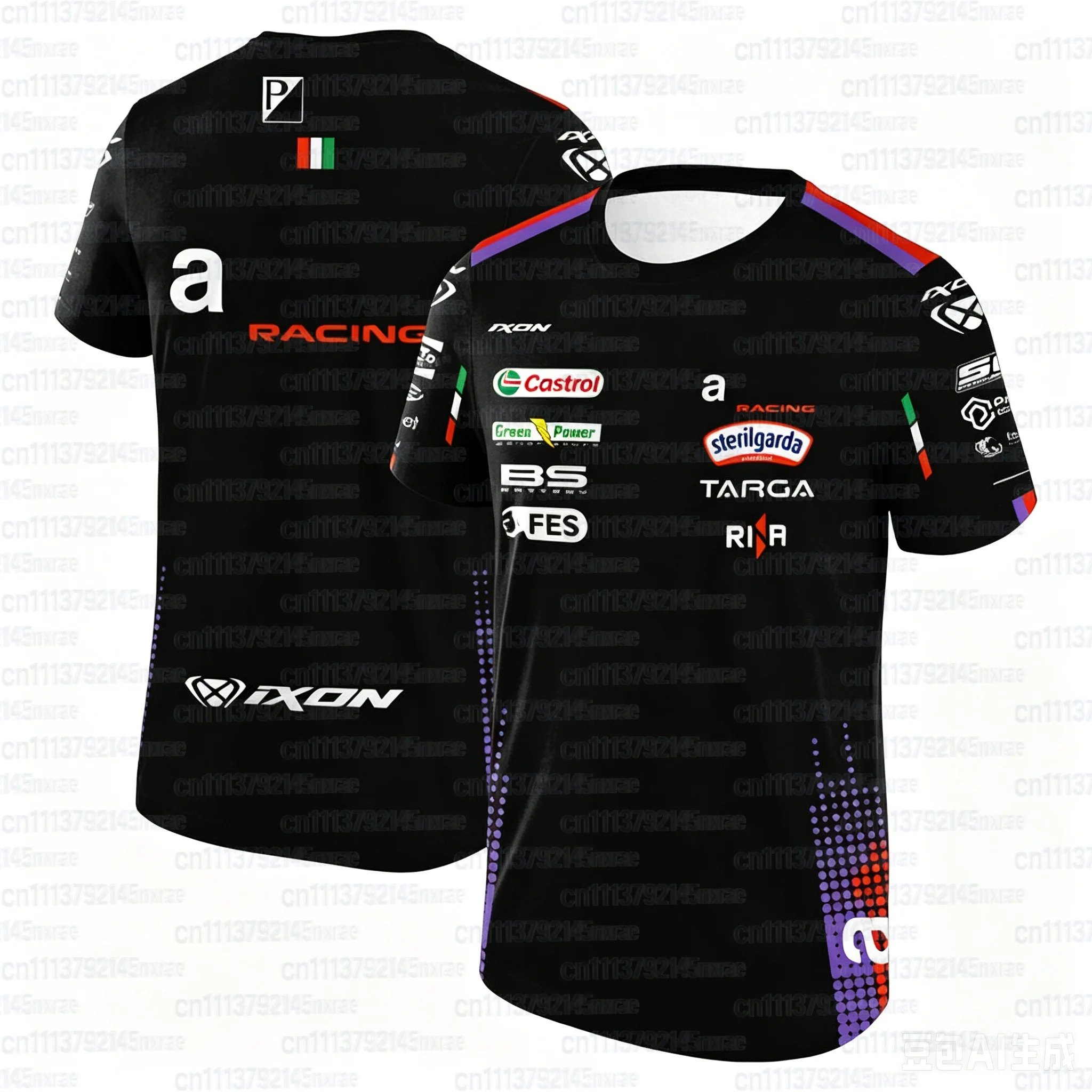 2026 Marco Bezzecchi 72 Team T-Shirt Martín 89 Fahrer Schnelltrocknendes Kurzarm-Oberteil Sport Casual Herren T-Shirts FamilyMatching – Detail 6