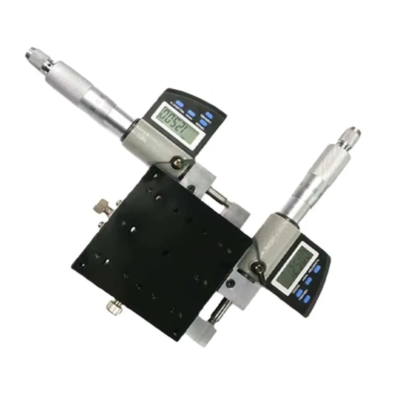 XY‑Axis Cross Displacement Platform CY100‑120AS Precision Fine‑Tuning Optical Mobile Adjustment Stage Equipment