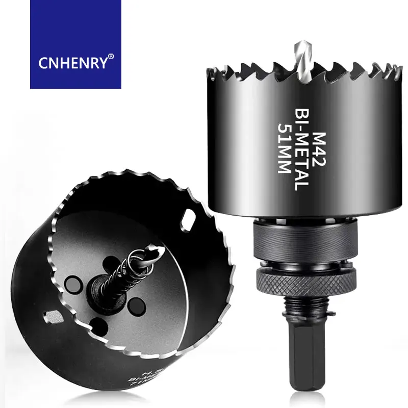 35-114mm Bi-Metal M42 otwornica Bit proces rurociągu do obróbki drewna plastikowe aluminium zestaw do cięcia PVC zestaw wierteł zestaw narzędzi