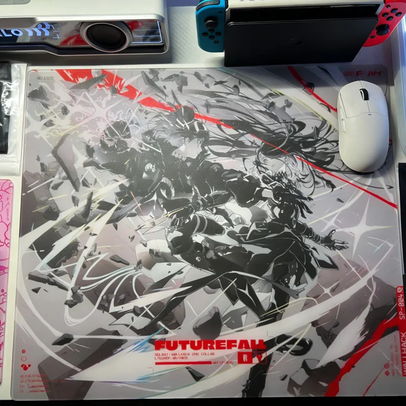 W-Wallhack S-SP004 Glass Gaming Mouse Pad YUME Frosted Surface Desktop Mat Tempered Upgrade FPS Office Custom Replica Mouse Pad