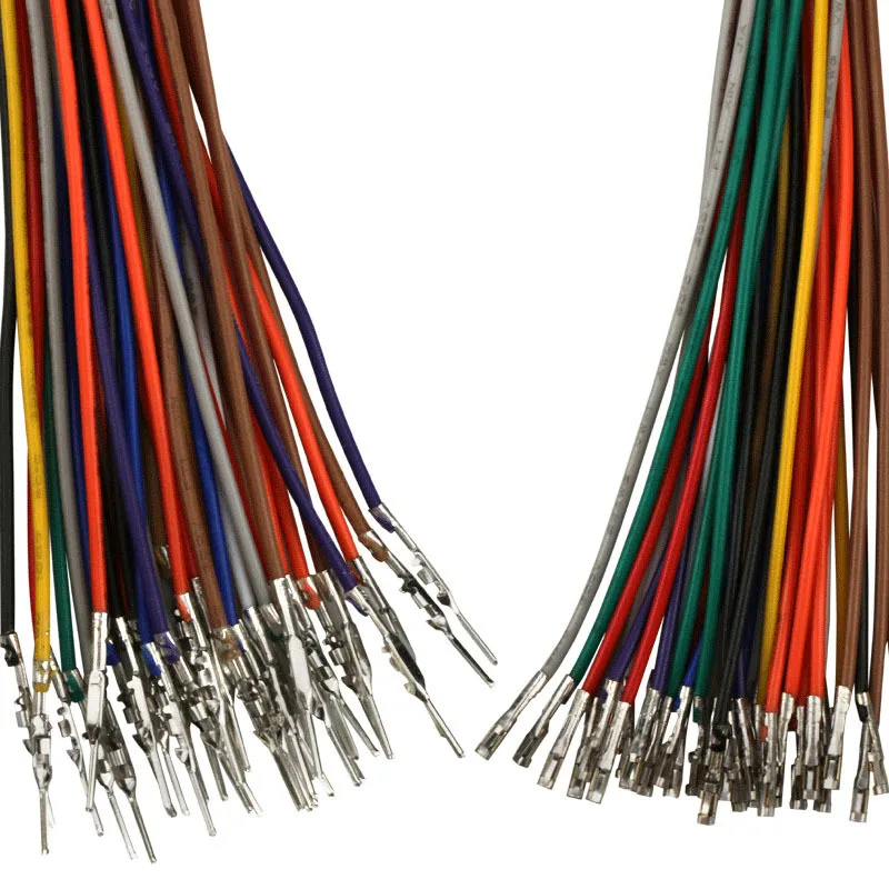 10pcs DuPont Line 2.54mm Pitch Male To Female 10Cm 20Cm 30Cm 24AWG Electronic Wire Wire Cable Harness 100mm 150mm 30mm