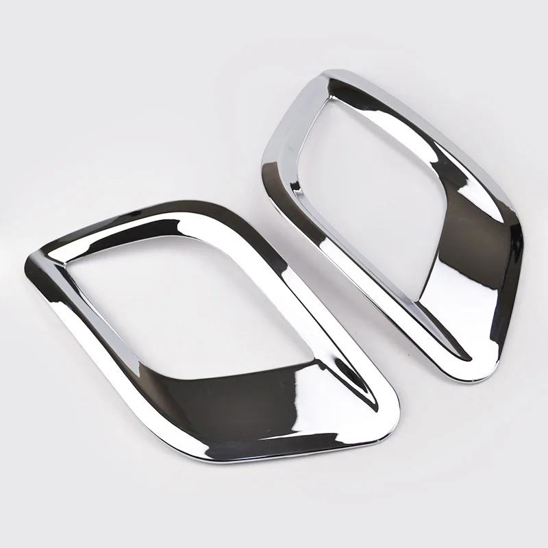 For Buick Encore Opel/Vauxhall Mokka 2012 2013 2014 2015 2016 Chrome Rear Fog Light Foglight Lamp Cover Trim Molding Decoration