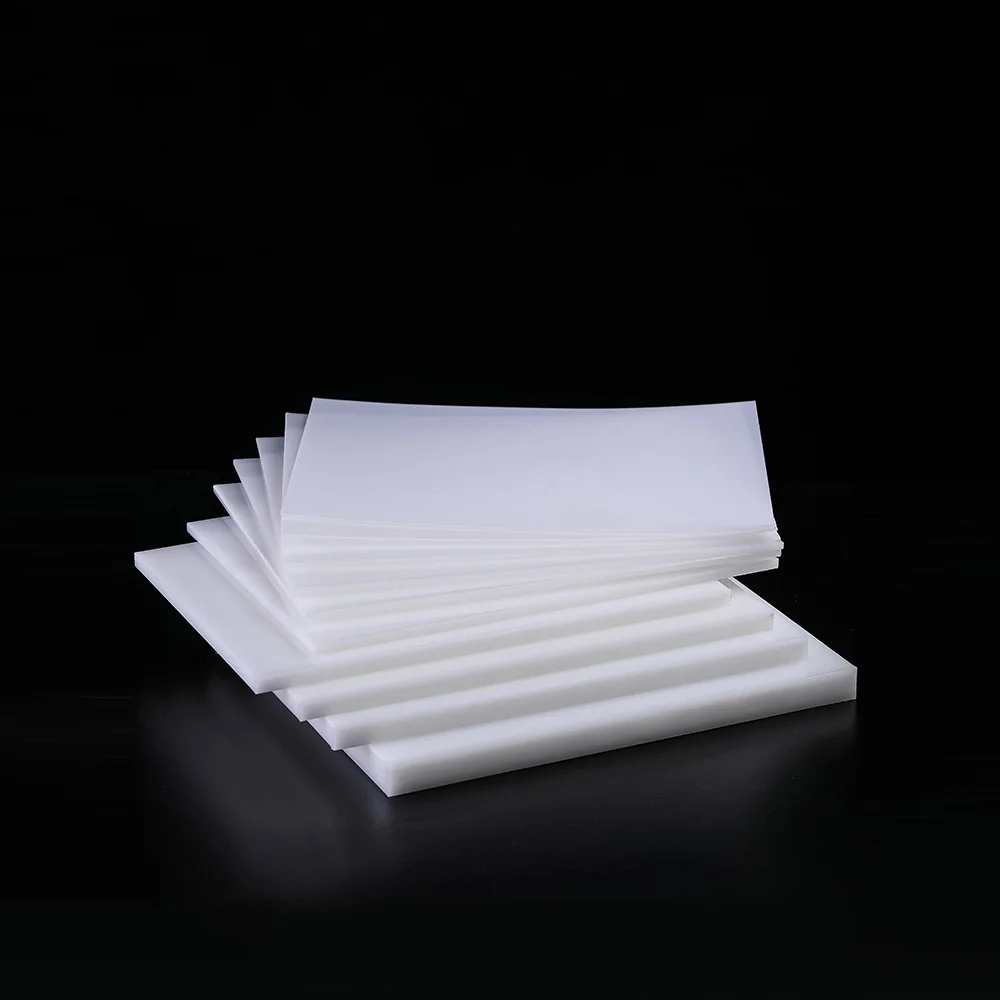

Thick 0.3-20mm White Polypropylene Board 100x100 100x200 150x150 200x200 210x297 250x250mm Food Grade PP Plastic Sheets Plate