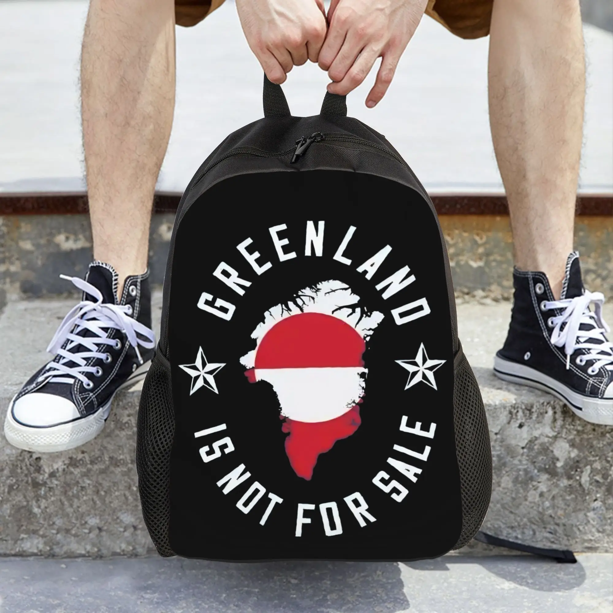 

Greenland Is Not For Sale Children Backpack for Kids Girls Boys Backpacks Cartoon Preschool Child School Bags