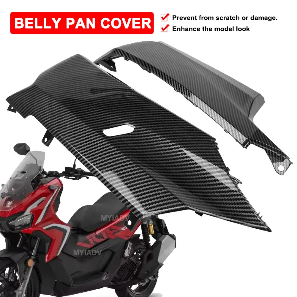 

Motorcycle Belly Pan Lower Engine Spoiler Fairing Panel Side Cover For Honda ADV160 ADV 160 2023 2024 Frame Guard Protector Part