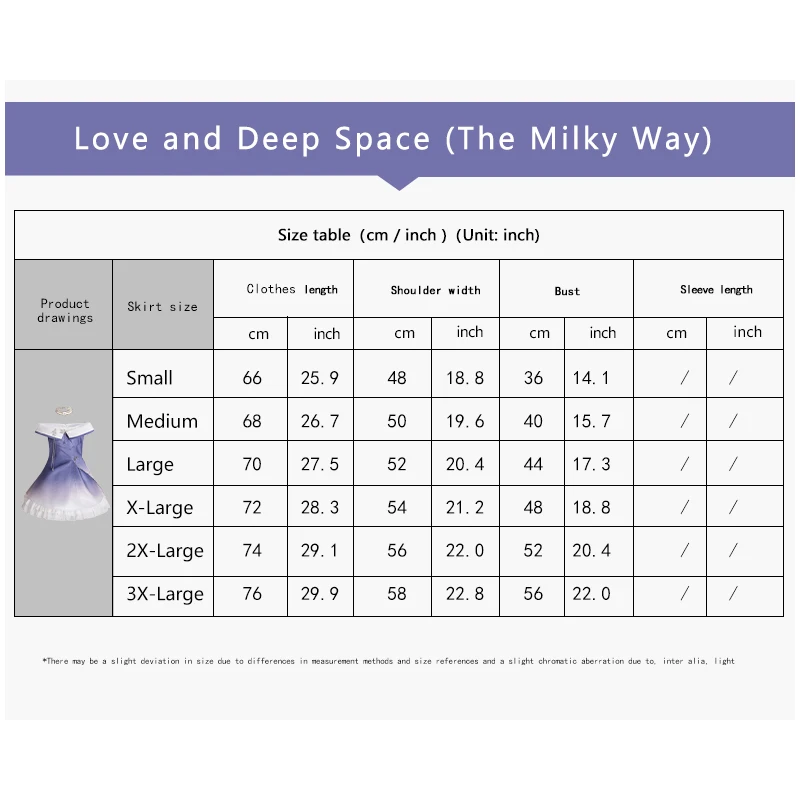 أنيمي الحب والفضاء العميق أنثى MC درب التبانة حلم 520 تأثيري حلي سباركلي ثوب مسائي فستان هالوين تأثيري للمرأة