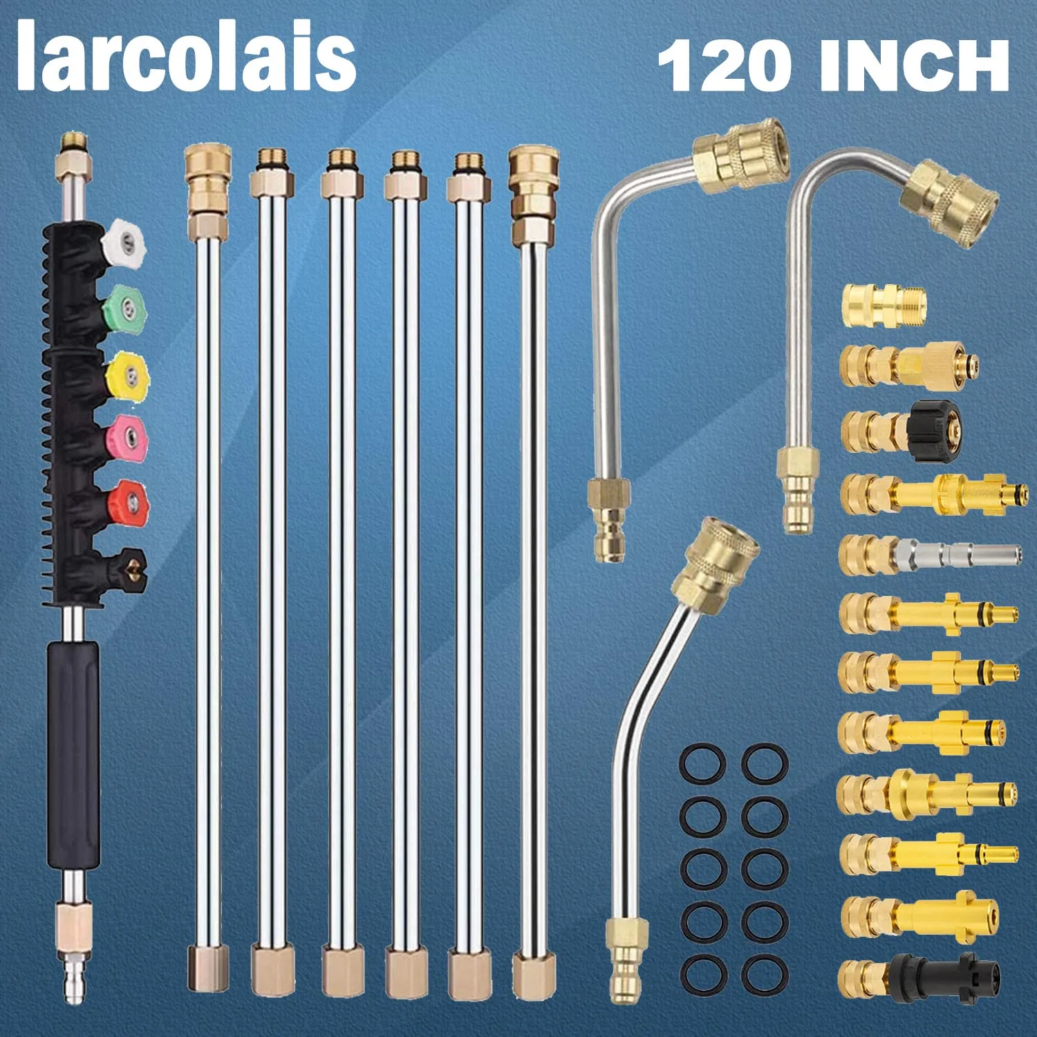 120-calowe końcówki dysz natryskowych do myjki ciśnieniowej Karcher M22-14 Sun Joe Anlu Car Cleaner 1/4\'\' Quick Connector