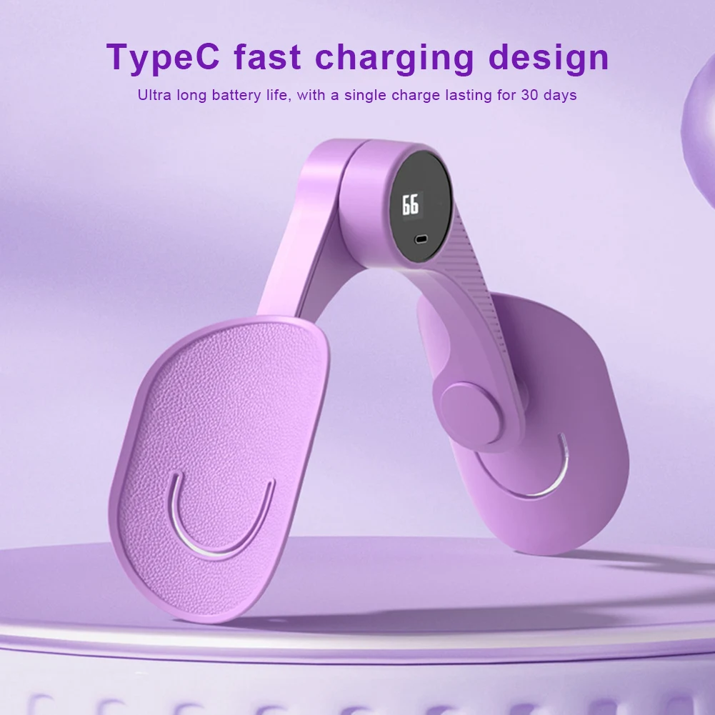 جهاز تدريب عضلات قاع الحوض جهاز تمرين قاع الحوض مع مقوي أرضية الحوض قابل للتعديل 360 درجة مستلزمات اللياقة البدنية #1