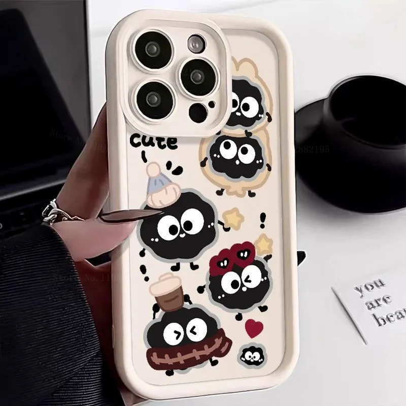 For Xiaomi 13T 12T 13 12 11 Lite 5G NE 12X 12S POCO X5 X4 GT F3 F4 F5 Pro Case Cartoon Big Eye Eggette Soft TPU Silicone Cover