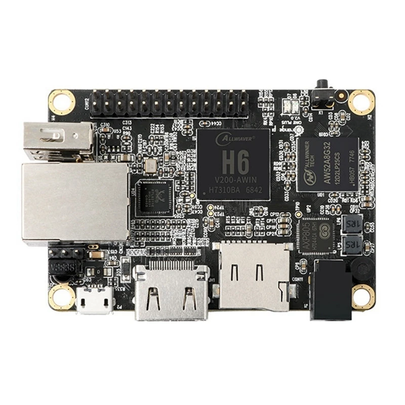 

RISE-For Orange Pi One Plus Development Board 1GB DDR3 H6 Quad-Core 64Bit Mini PC Support Android7.0 Ubuntu Debian