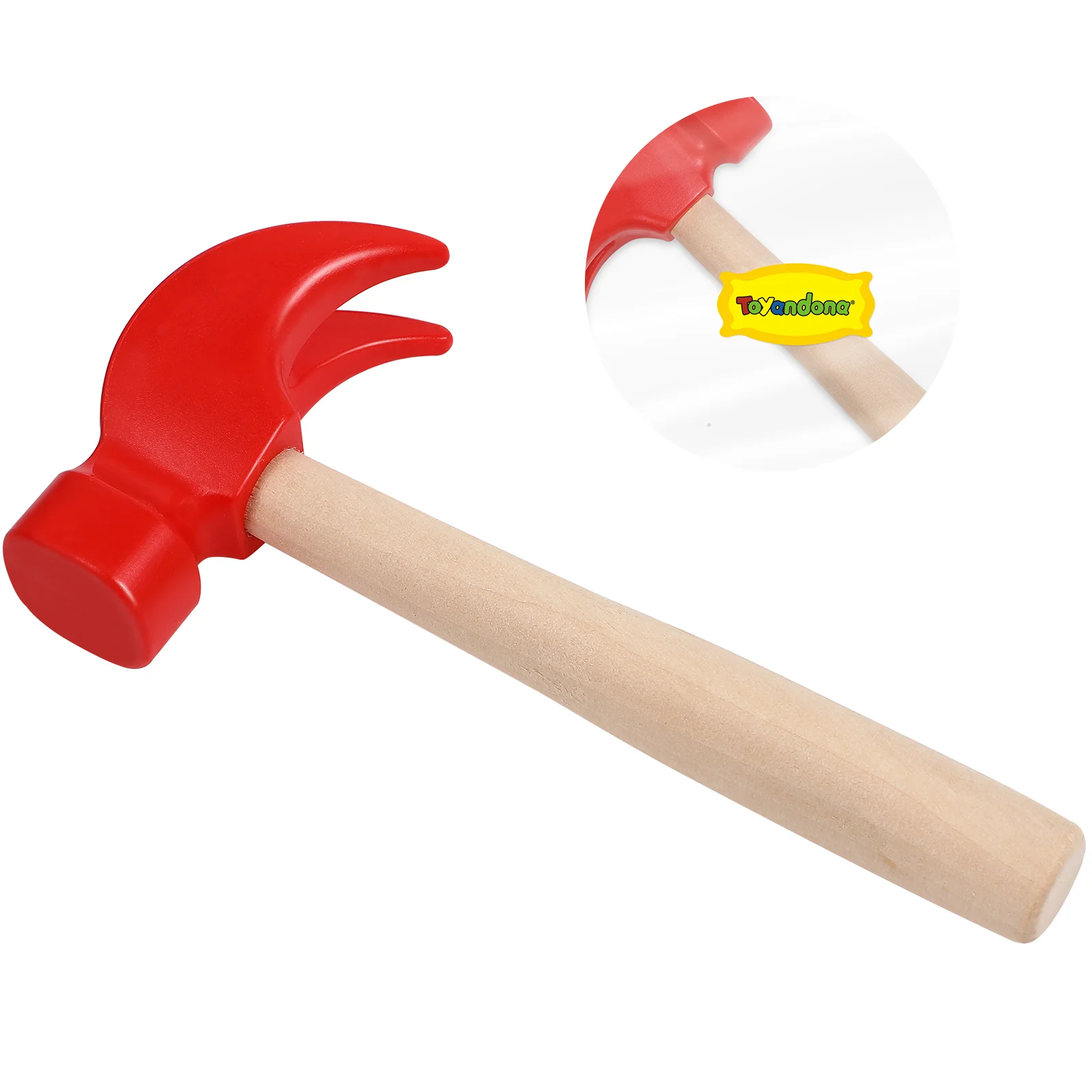 Simulated Small Wooden Hammer Toy Kid Toys for Kids Tools Plaything Handled Hammers Educational Mini Child