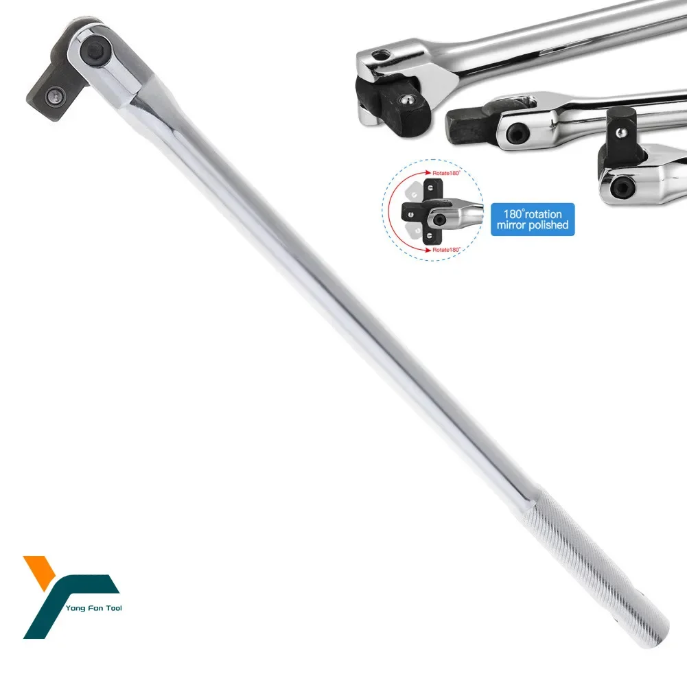 

1/2" F Rod Wrench Socket 10" 15" 18" Torque Wrench Long Force Bar Steering Handle Repair Tool
