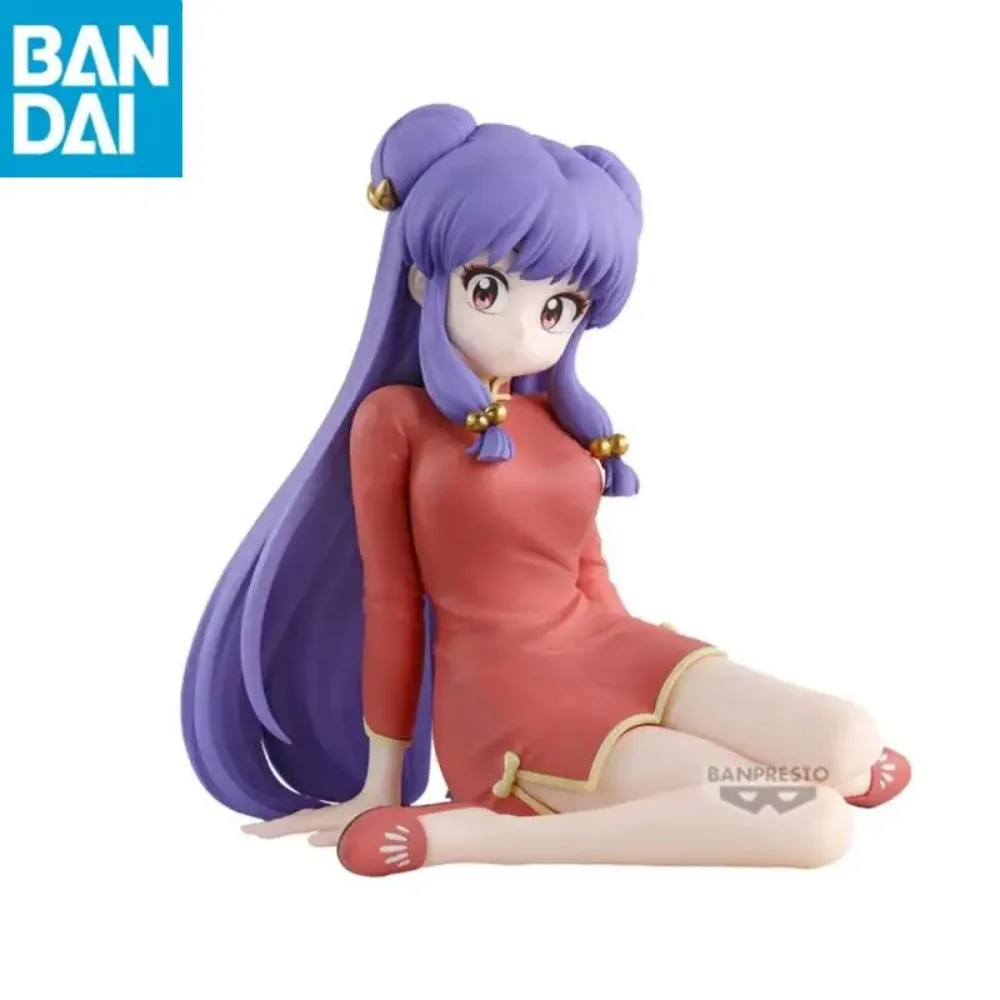 Auf Lager Original BANDAINAMCO BANPRESTO Ranma 1/2 Relax Time Shampoo Tendou Akane Ranma PVC Figur Modell Sammler Figur Spielzeug